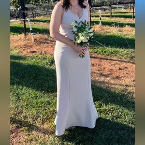 Show Me Your Mumu Morgan Gown - Show Me the Ring Stretch Crepe